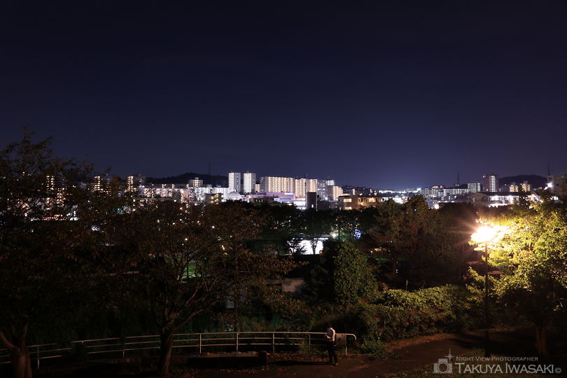 堀之内芝原公園の夜景スポット写真（1）