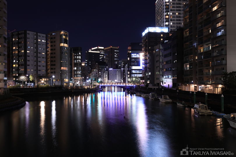 南高橋の夜景スポット写真（3）