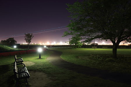 三里塚さくらの丘の夜景スポット写真（1）class=