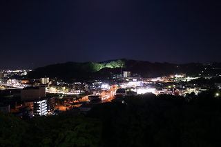 森崎小学校裏の夜景スポット写真（2）class=