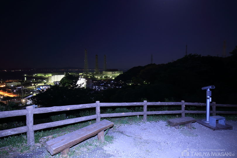 くりはま花の国の夜景スポット写真（3）