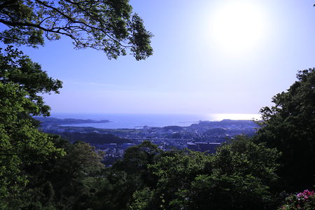 武山・富士山見晴台の夜景スポット写真（3）class=