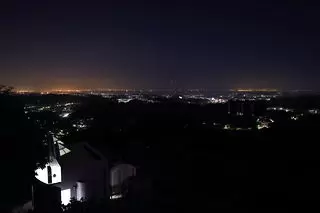 アゼリアハウスの夜景