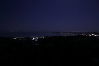 久里浜方面の夜景