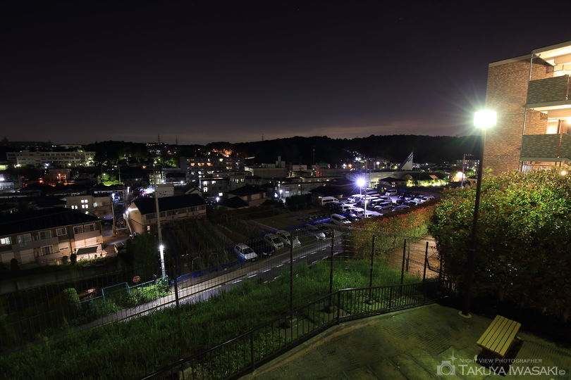 岡津南第二公園の夜景スポット写真（2）