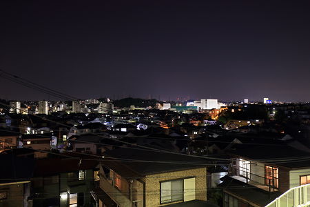 戸塚駅方面の夜景