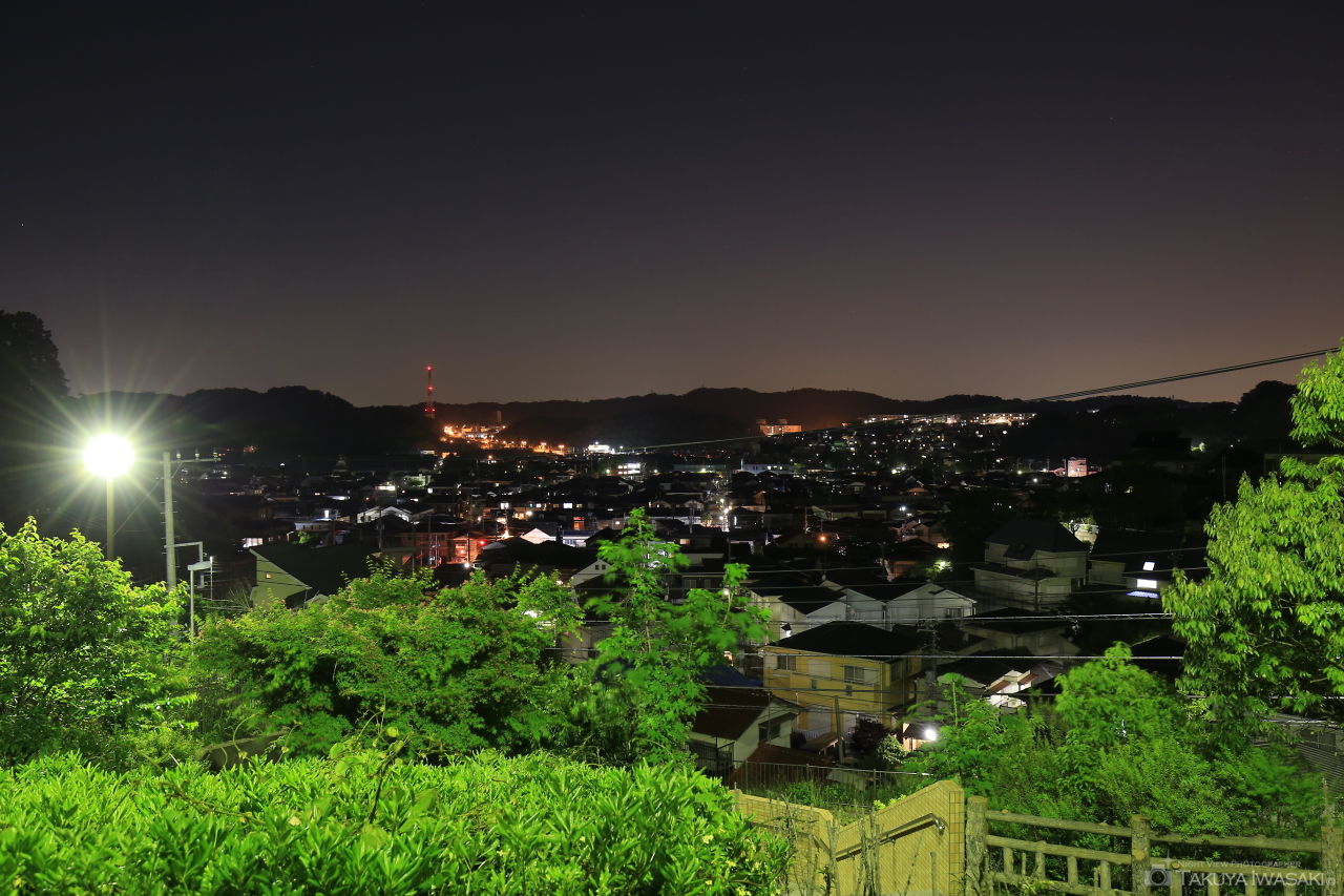 なごみの丘公園の夜景スポット写真（2）