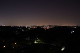 金井町方面の夜景
