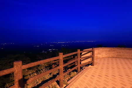 那須高原展望台の夜景
