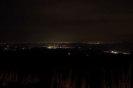 霧降高原キスゲ平 旧駐車場の夜景スポット写真（1）class=