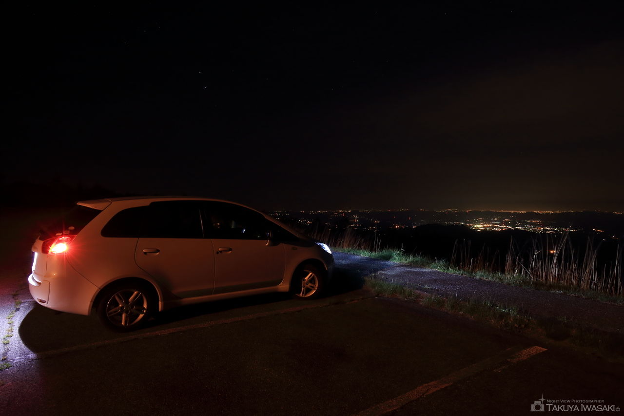 霧降高原キスゲ平 旧駐車場の夜景スポット写真（3）