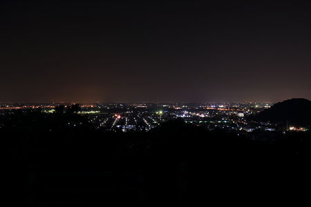 大山祇神社 駐車場 展望台の夜景スポット写真（1）class=