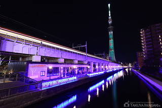 枕橋の夜景スポット写真（2）class=