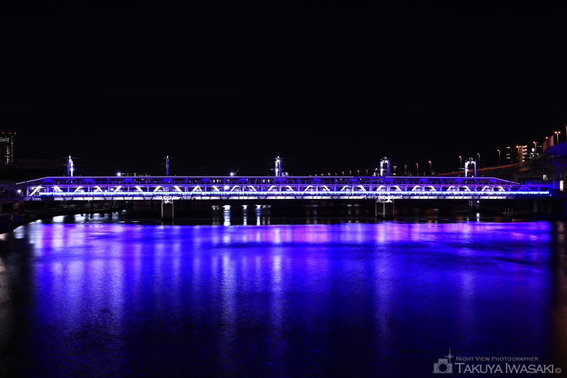 吾妻橋の夜景スポット写真（2）