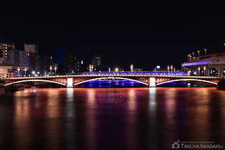 駒形橋の夜景スポット写真（2）class=