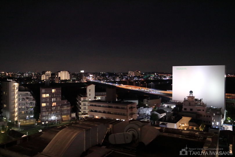 玉川高島屋南館　屋上庭園 の夜景スポット写真（1）
