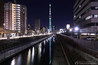 福神橋の夜景スポット写真（2）class=