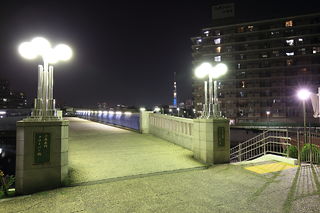 小名木川クローバー橋の夜景スポット写真（4）class=