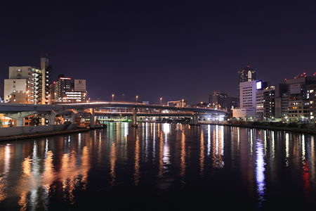 両国橋の夜景スポット写真（3）class=