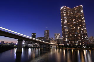 五色橋の夜景スポット写真（1）class=