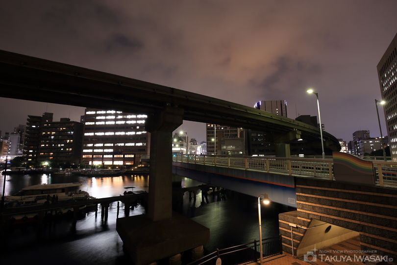 渚橋の夜景スポット写真（5）