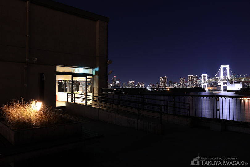 お台場海浜公園・マリンハウスの夜景スポット写真（4）