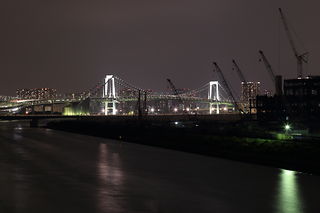 有明北橋の夜景スポット写真（1）class=