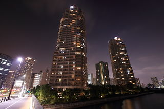豊洲橋の夜景スポット写真（1）class=