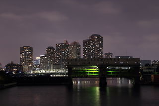 豊洲橋の夜景スポット写真（2）class=