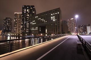 豊洲橋の夜景スポット写真（4）class=