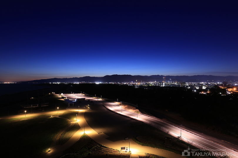 ふじのくに田子の浦みなと公園の夜景スポット写真（3）