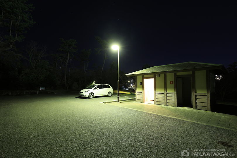 入道樋門公園の夜景スポット写真（4）