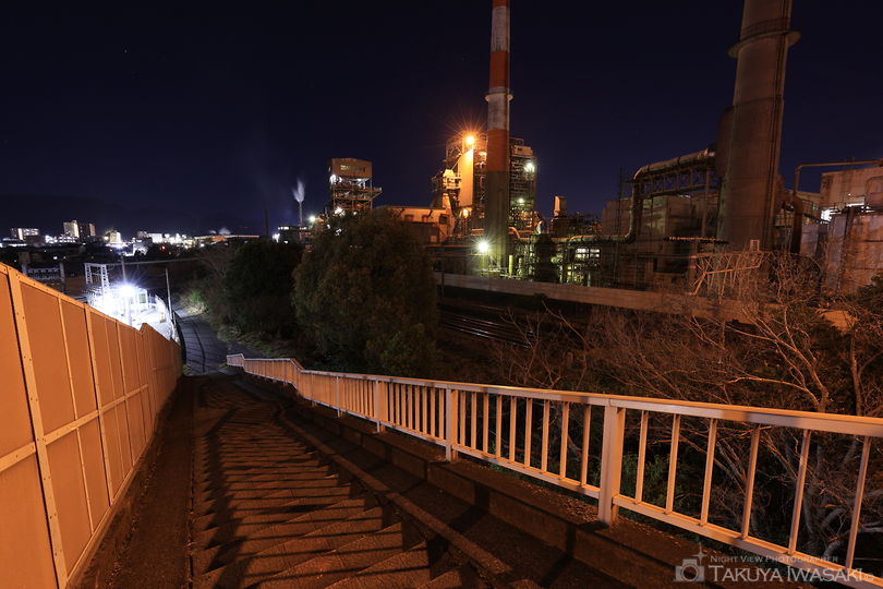 蓼原大橋の夜景スポット写真（2）