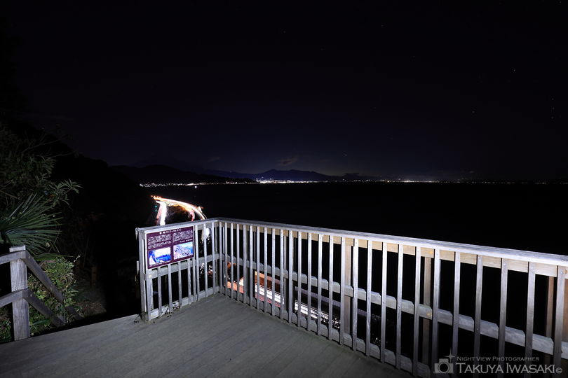 薩捶峠の夜景スポット写真（4）