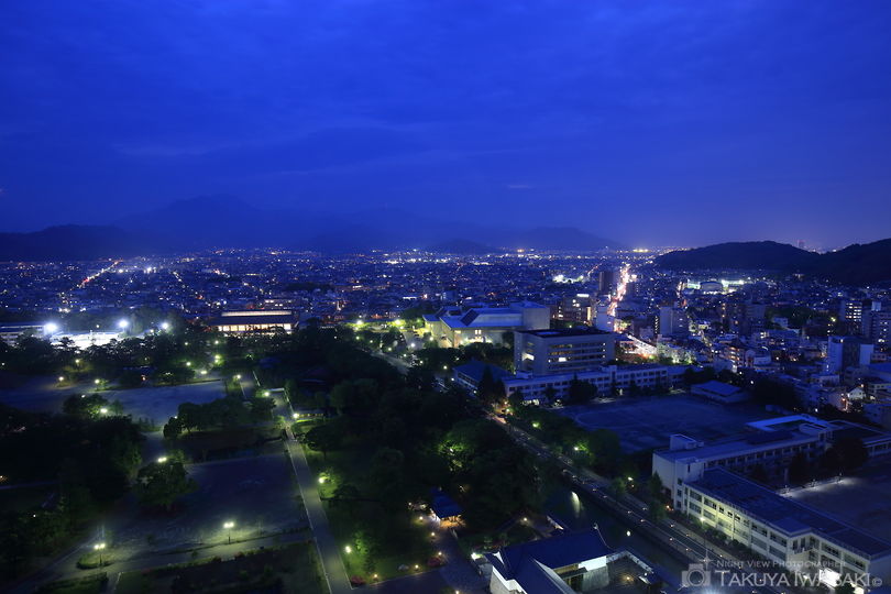 静岡県庁別館　富士山展望ロビーの夜景スポット写真（3）