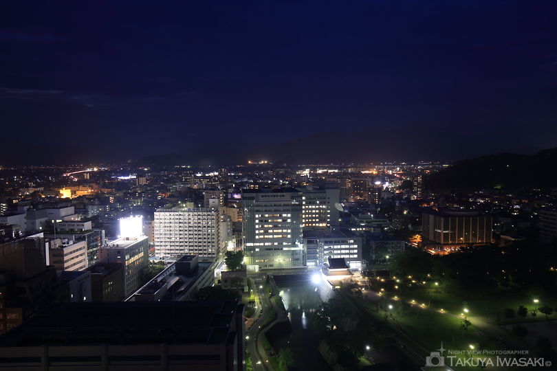 静岡県庁別館　富士山展望ロビーの夜景スポット写真（4）