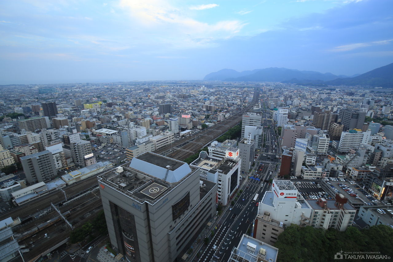 葵タワーの夜景スポット写真（4）