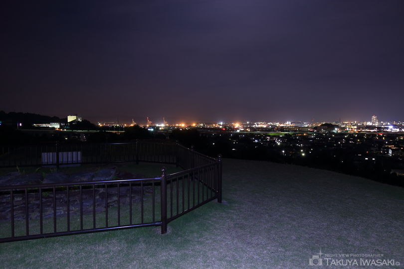 三池平古墳の夜景スポット写真（3）