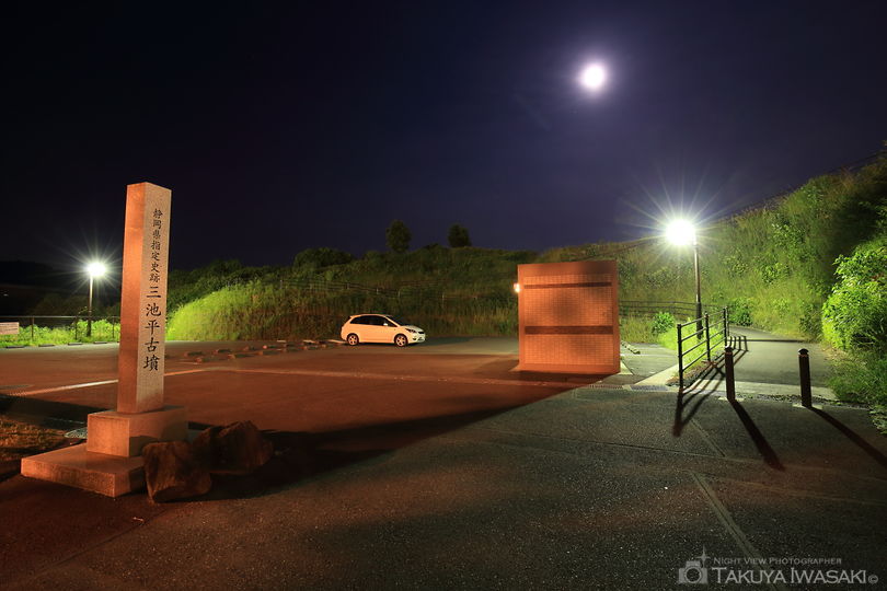 三池平古墳の夜景スポット写真（5）