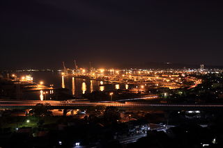 清水港を中心とした夜景