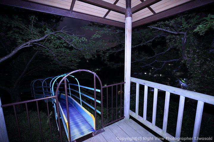陣笠山公園の夜景スポット写真（2）