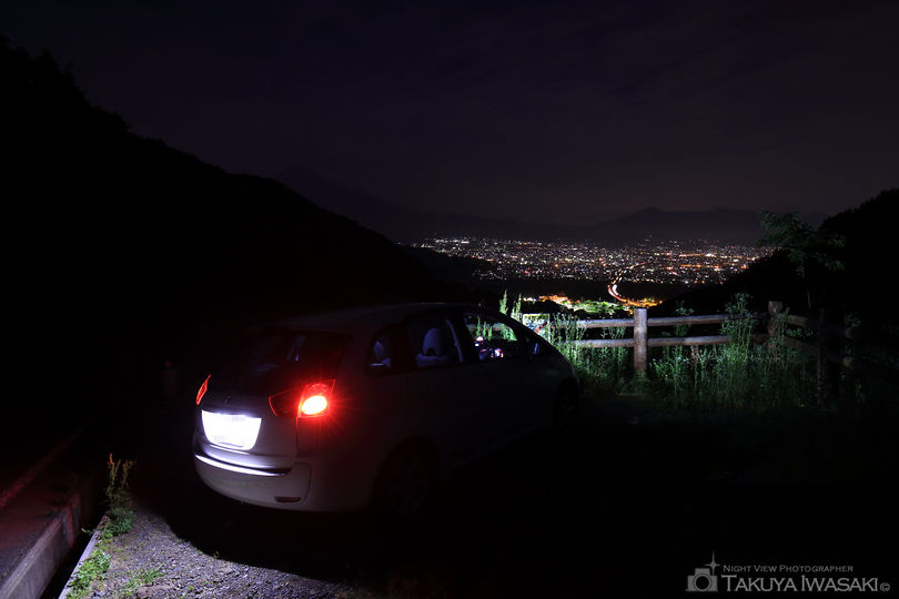 野田山の夜景スポット写真（2）