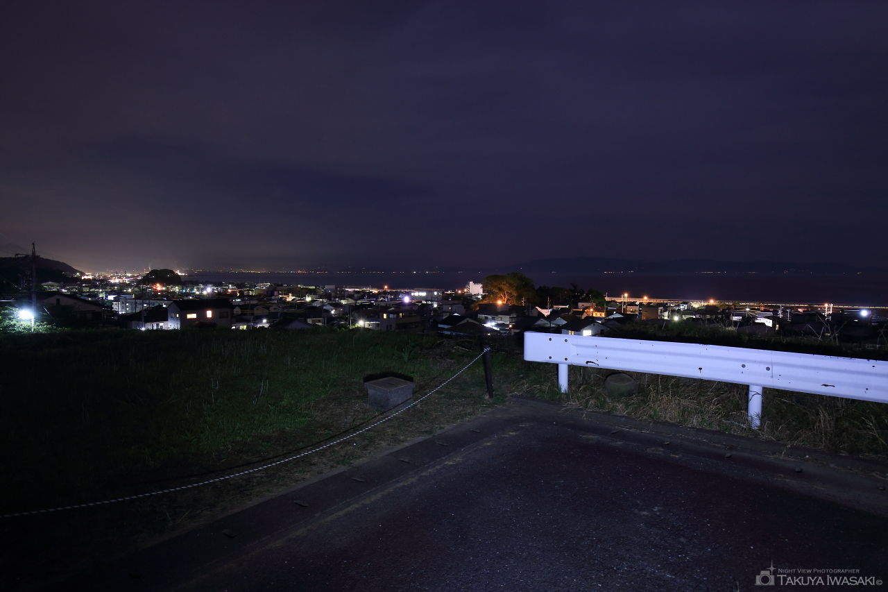 由比町屋原の夜景スポット写真（3）
