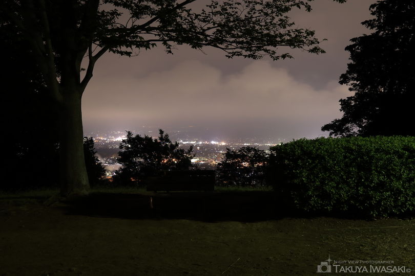 白尾山公園の夜景スポット写真（2）
