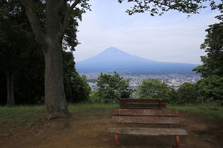 富士山を中心とした風景
