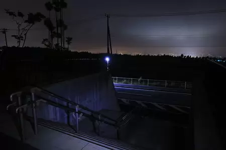 富士山フロント工業団地公園の夜景
