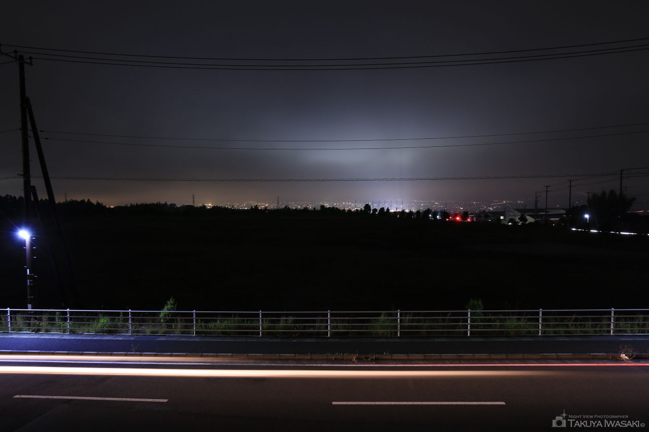 富士山フロント工業団地公園の夜景スポット写真（2）