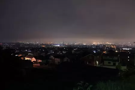 百合ヶ丘の夜景