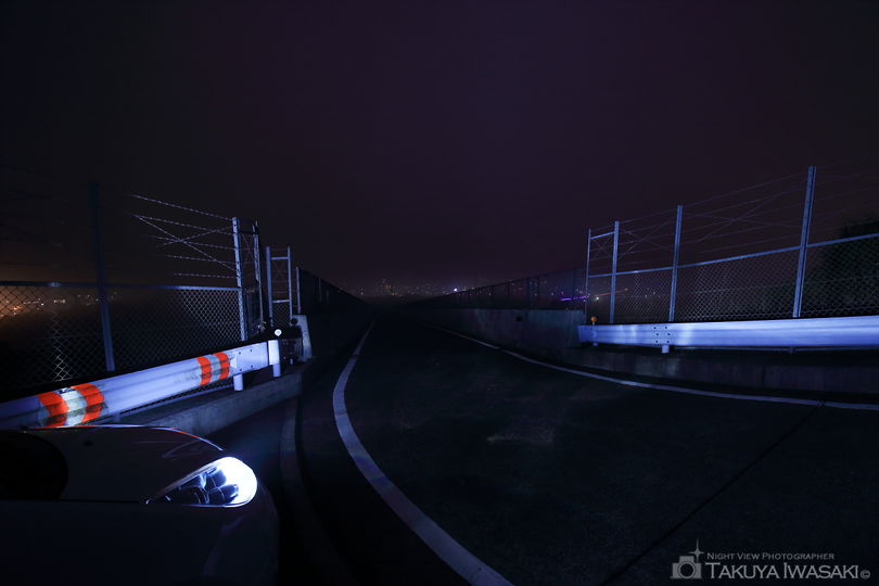 天ヶ沢東橋の夜景スポット写真（1）