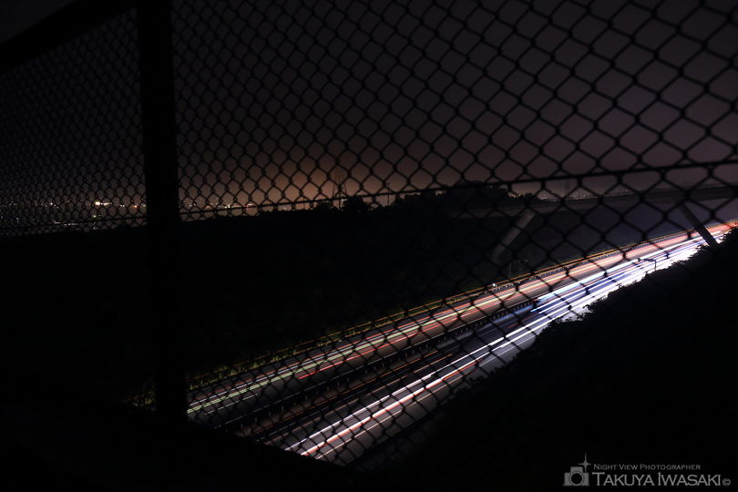 新東名 富士見橋付近の夜景スポット写真（3）